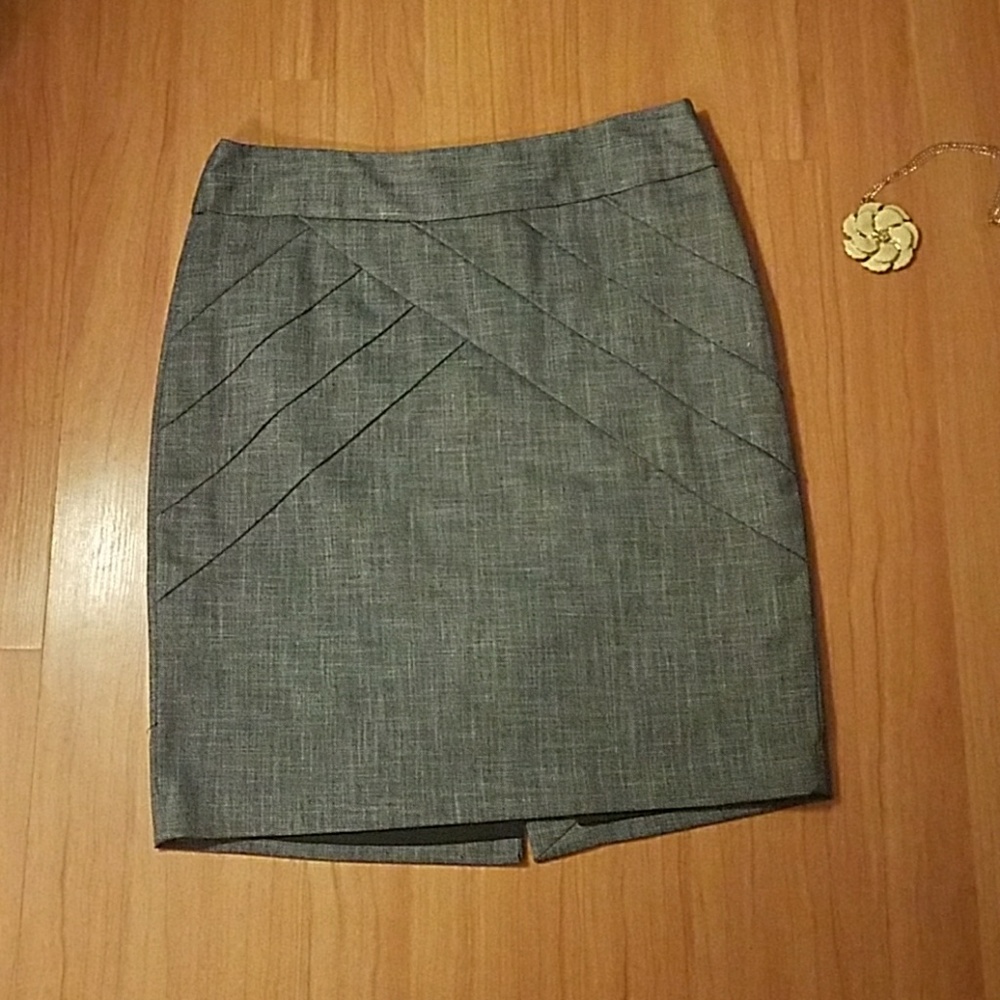 Very cute denim like skirt from The Limited.